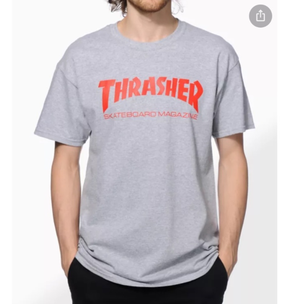 Thrasher T-Shirt, Small (men’s sizing)